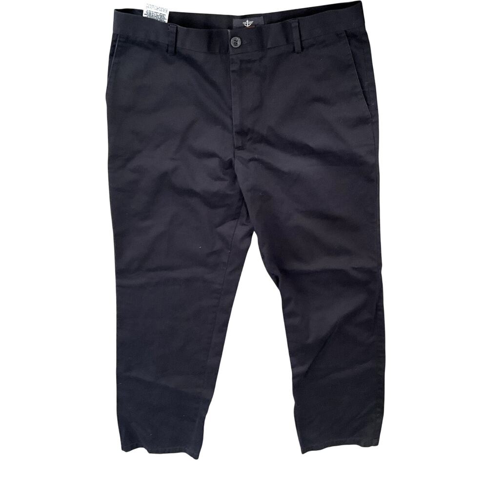 Dockers Chino Pants Men’s 32x32 Black Straight Fit Casual